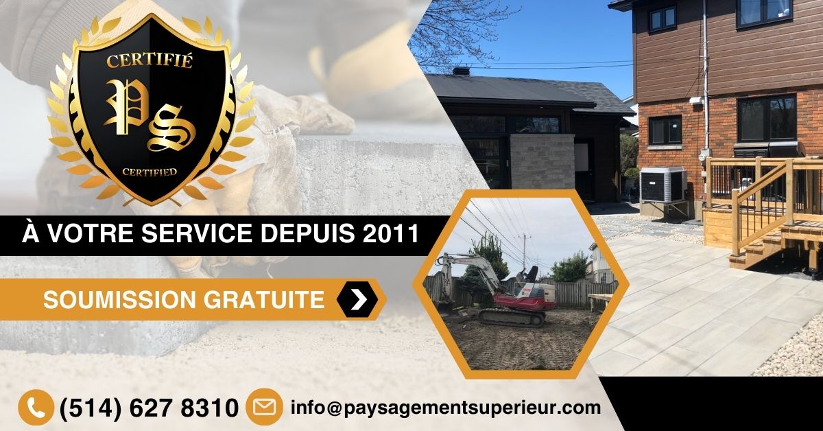 Paysagiste, aménagement-paysager Châteauguay